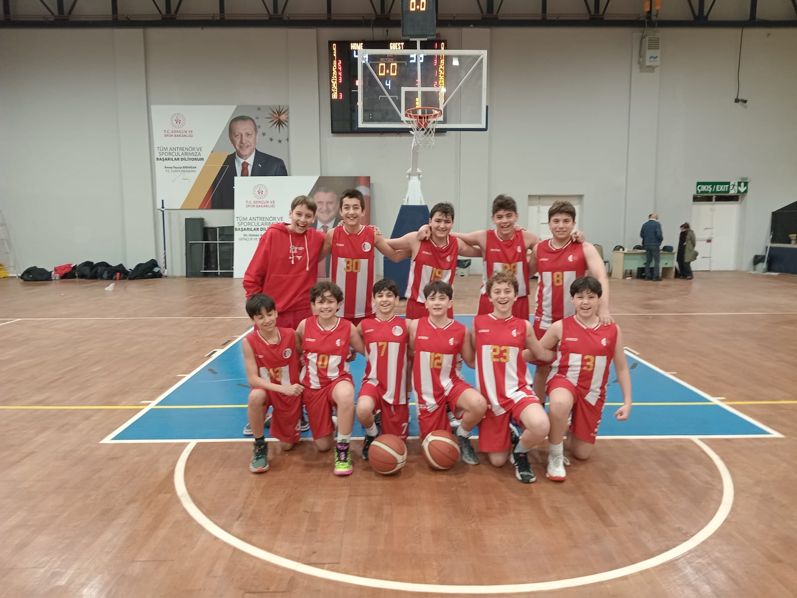 U14B Takımımız TBF Ligi’nde Daçka SK’yı Mağlup Etti
